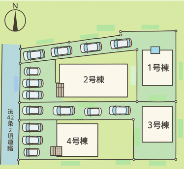 南城市佐敷字冨祖崎 第7 新築分譲住宅-全4棟-